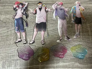 사에키 잇테츠 아카기 웬 우사미 리토 히바치 마나 바닷가 아크릴 스탠드