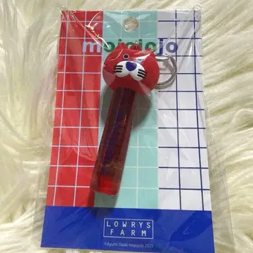 LOWRYS FARM mojojojo 립캡 빨간색 고양이