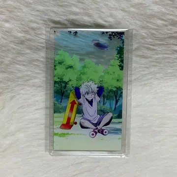 HUNTER x HUNTER 애니메이트 카페 아크릴 카드 키루아