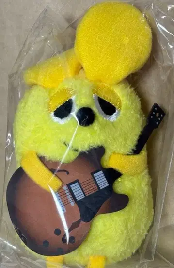 노란색 봉제 인형 프레데릭 아카가시라 류지