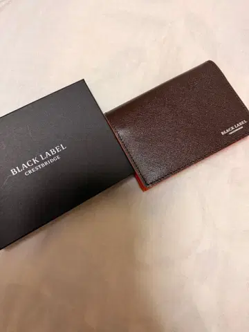 BLACK LABEL CRESTBRIDGE 명함지갑