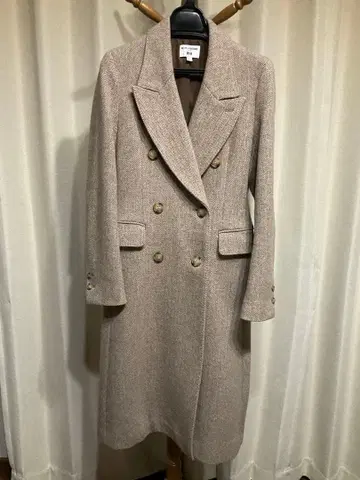 유니클로 UNIQLO 이네스 트위드 코트 피코트