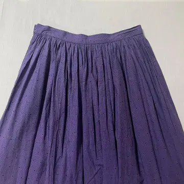 boudoir tokyo 롱 스커트 개더 스커트 퍼플 보라색 구제 의류