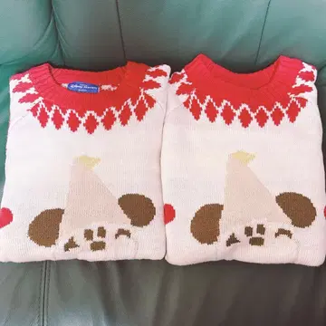 [2벌 세트] 디즈니 크리스마스 니트 2024