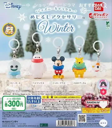 디즈니 메지루시 액세서리 Winter 컴프 세트 6개