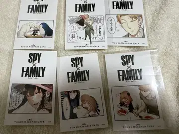 SPY x FAMILY 타워 레코드 카페