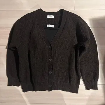 B.C STOCK 탱크 세트 가디건 FREE SIZE 브라운