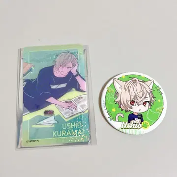 쿠라쿠마 시오 시오 에이트리 18TRIP 마네키네코 아크릴 스탠드 캔뱃지