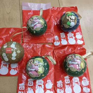 슈퍼 마리오 크리스마스 오너먼트 세트