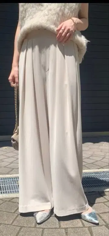 슬랙스 팬츠 [ 누적 판매량 2만 장 돌파! ] 턱 와이드 팬츠 여성용