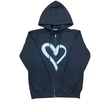 BOARD BREAKER 하트 프린트 후드티 M