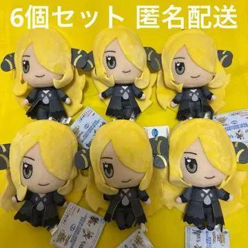 포켓몬 마스터즈 EX 시로나 봉제 인형 6개 세트 묶음 판매 2