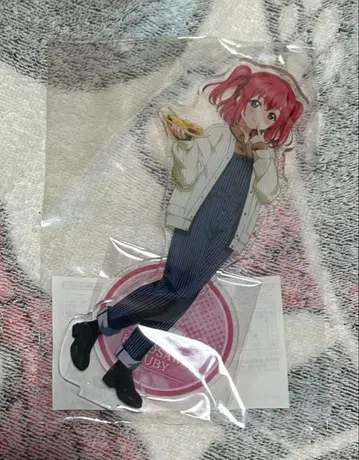 러브 라이브 선샤인 아크릴 스탠드 누마즈 간판 아가씨 쿠로사와 루비