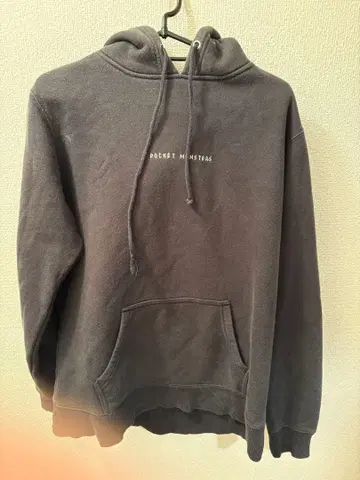 포켓몬스터 다크 그레이 후드티 L