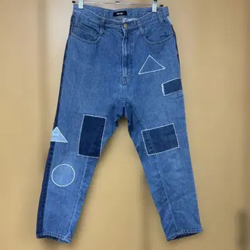 Ne-net 네넷 패치워크 사루엘 데님 팬츠