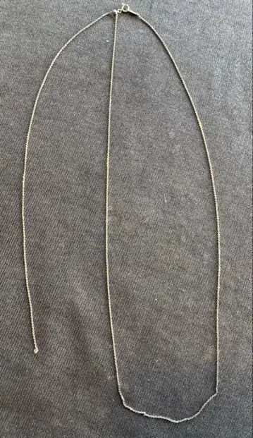 agete 아가트 조정 가능한 10K 목걸이