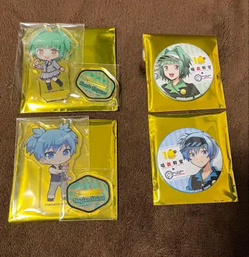 시오타 나기사 카야노 카에데 아크릴 스탠드 캔뱃지 롤 아이스 암살교실