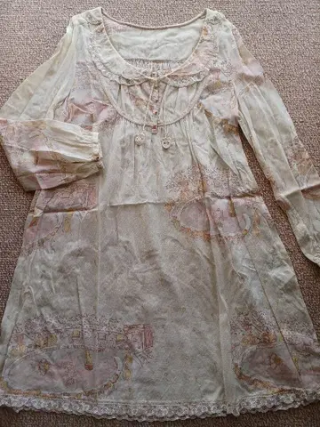 서커스 패턴 원피스 프랑슈리페