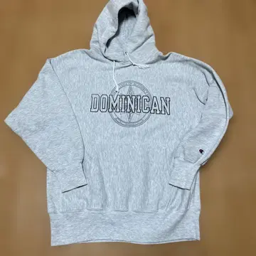 90s USA 챔피온 자수 택 리버스 위브 후드티