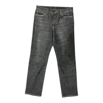 다크 데님 스트레이트 데님