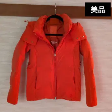 [ 새상품급 ] 데상트 미즈사와 다운 오렌지 사이즈 M