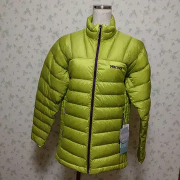 Marmot 라임 그린 다운 자켓