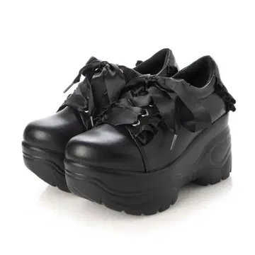 아타걸 통굽 프릴 스니커즈 빅 사이즈