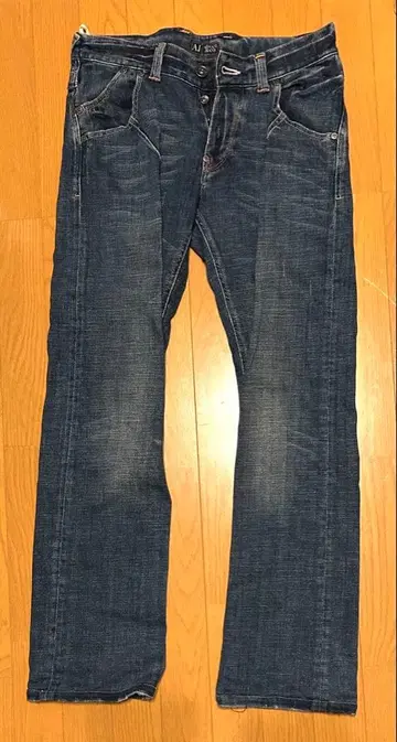 Armani Jeans 다크 블루 스트레이트 데님