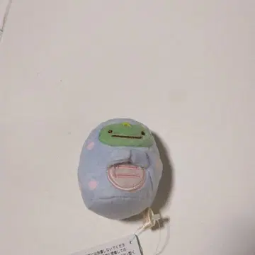 개구리 디자인 봉제 인형 포켓 부착