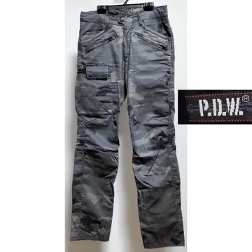 P.D.W. 카모플라쥬 팬츠 M 사이즈