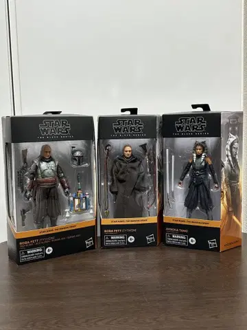 스타 워즈 블랙 시리즈 3체 세트 아소카 타노 보바 페트