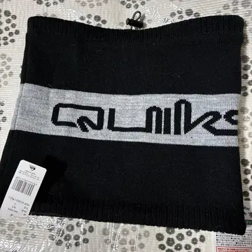 퀵 실버 넥워머 블랙