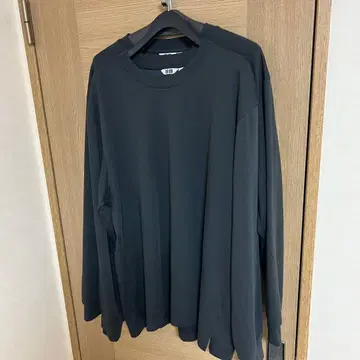 에어리즘 코튼 크루넥 T셔츠 XL 다크 그레이 긴팔 2개