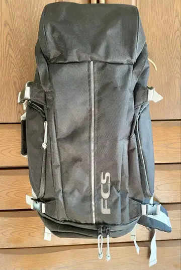 FCS 블랙 럭색/백팩 서핑용