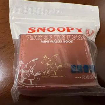 스누피 지갑
