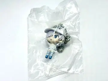 일하는 세포 백혈구 캡슐 컬렉션 피규어 키링 가챠가챠