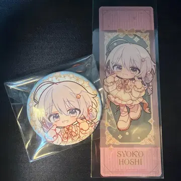 호시키 신데렐라 걸스 캔뱃지 슬림 클리어 카드 마네키네코
