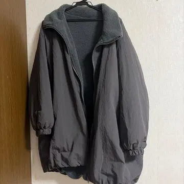 리버서블 오버 사이즈 다운 자켓