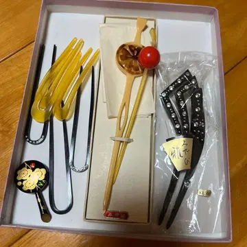 헤어콤 세트 머리 장식 일본 정통의상 소품