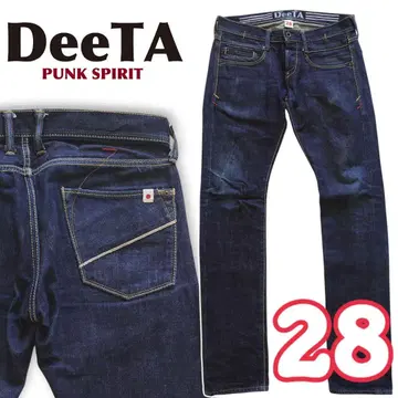 새상품급! DeeTA 루즈 스키니 DOUGLAS 셀비지 데님