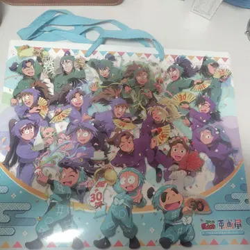 닌타마 란타로 30주년 기념 원화전 쇼핑백 종이 봉투