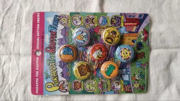 로도니 파라파라 래퍼 캔뱃지 7개 세트