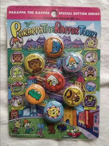 로도니 파라파라 래퍼 캔뱃지 7개 세트