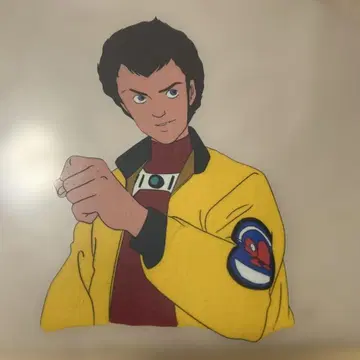 타츠노코 프로 미래경찰 우라시만 애니메이션 셀화