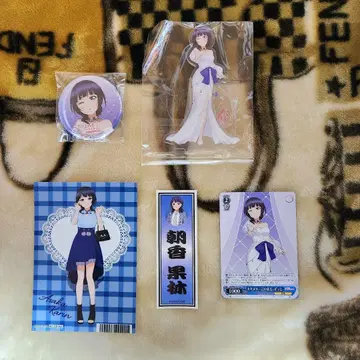 러브 라이브 카린 니지치즈 두근두근 버전 아크릴 스탠드 캔뱃지 바이스