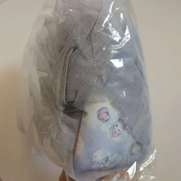 퍼플 메쉬 캐릭터 굿즈