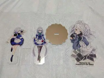 동방 Project 이자요이 사쿠야 아크릴 스탠드 츠네상 입상 미인 고딕