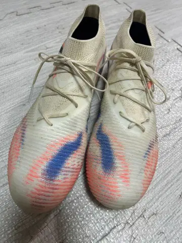 Puma 축구화 스파이크 화이트/핑크/블루