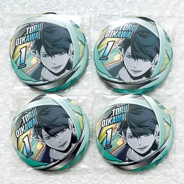 하이큐 팬파크 컬렉션 캔뱃지 FUN 오이카와