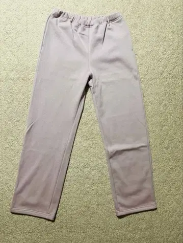 [ 미사용 ] KID BLUE 라벤더샤기룸팬츠
